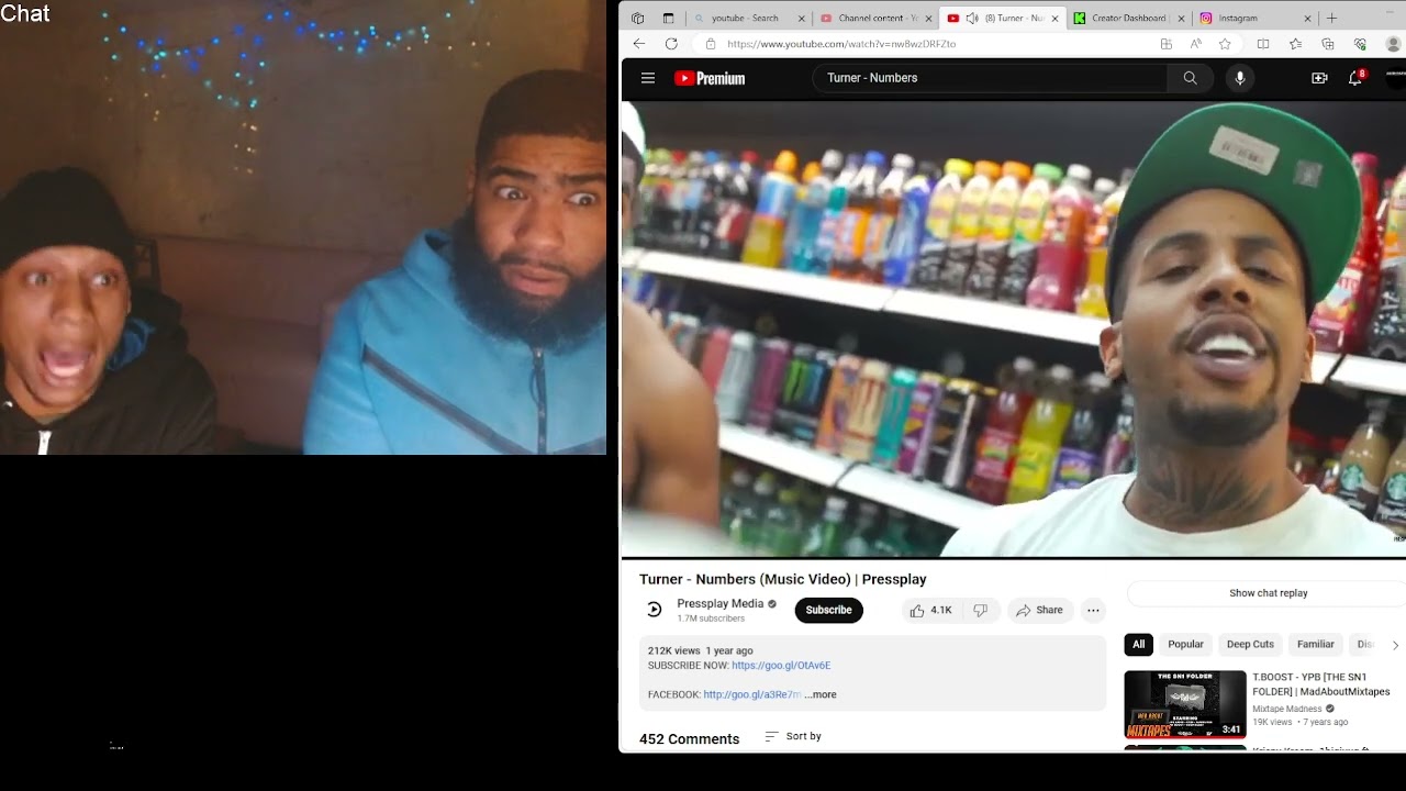 Turner - Numbers |Reaction
