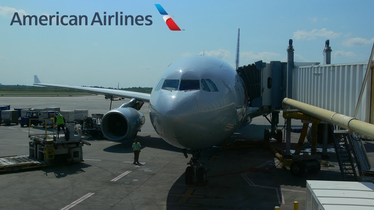 American Airlines Full Flight |Charlotte - Frankfurt | Airbus A330-200