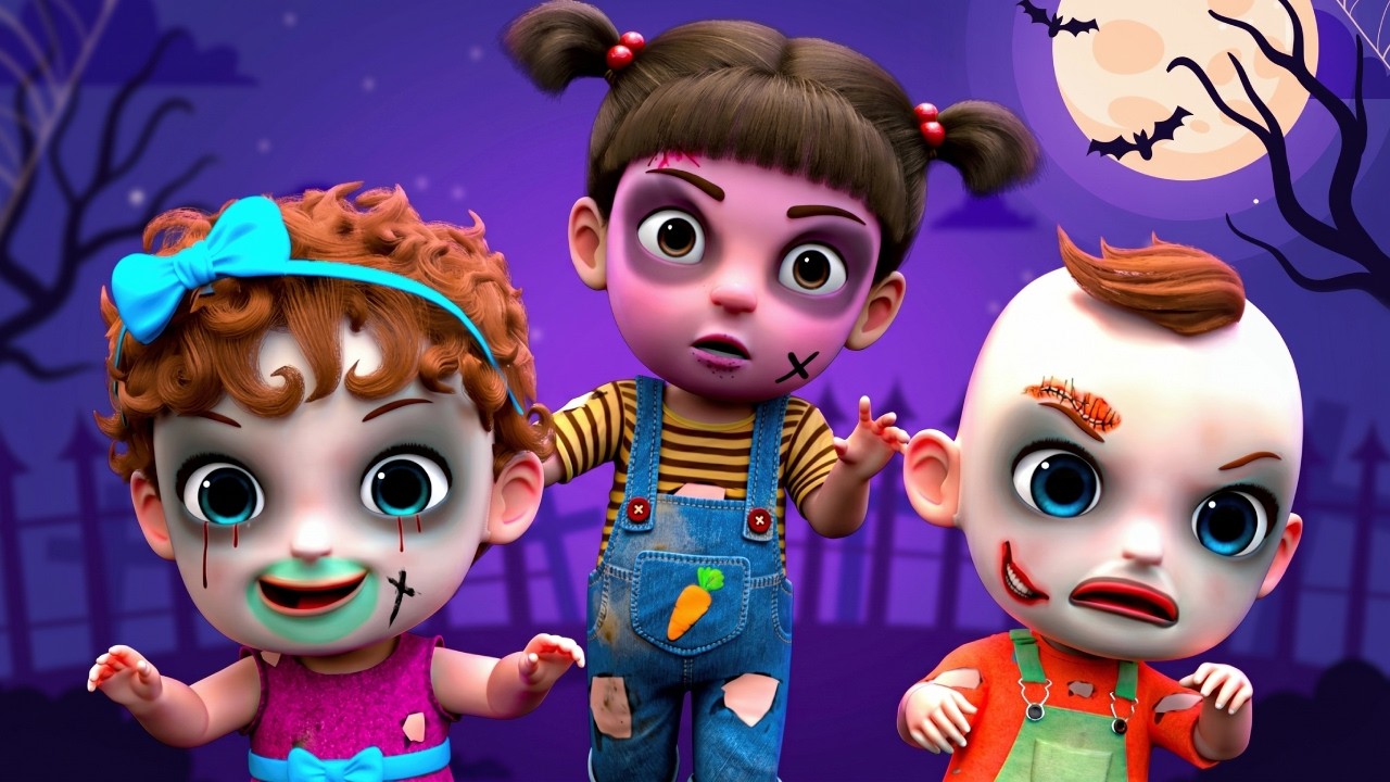 Pequeños Monstruos Aterradores | Canciones Infantiles