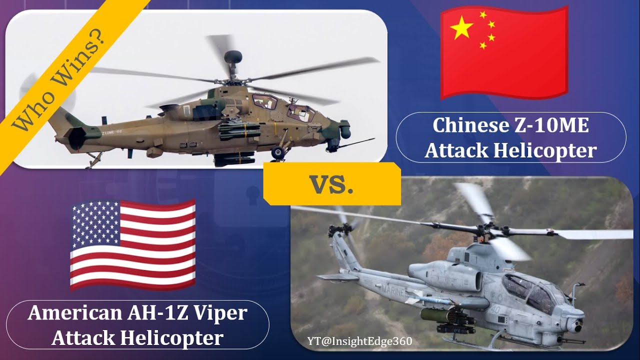 Z10ME vs AH1Z viper  - Attack Helicopter Comparison