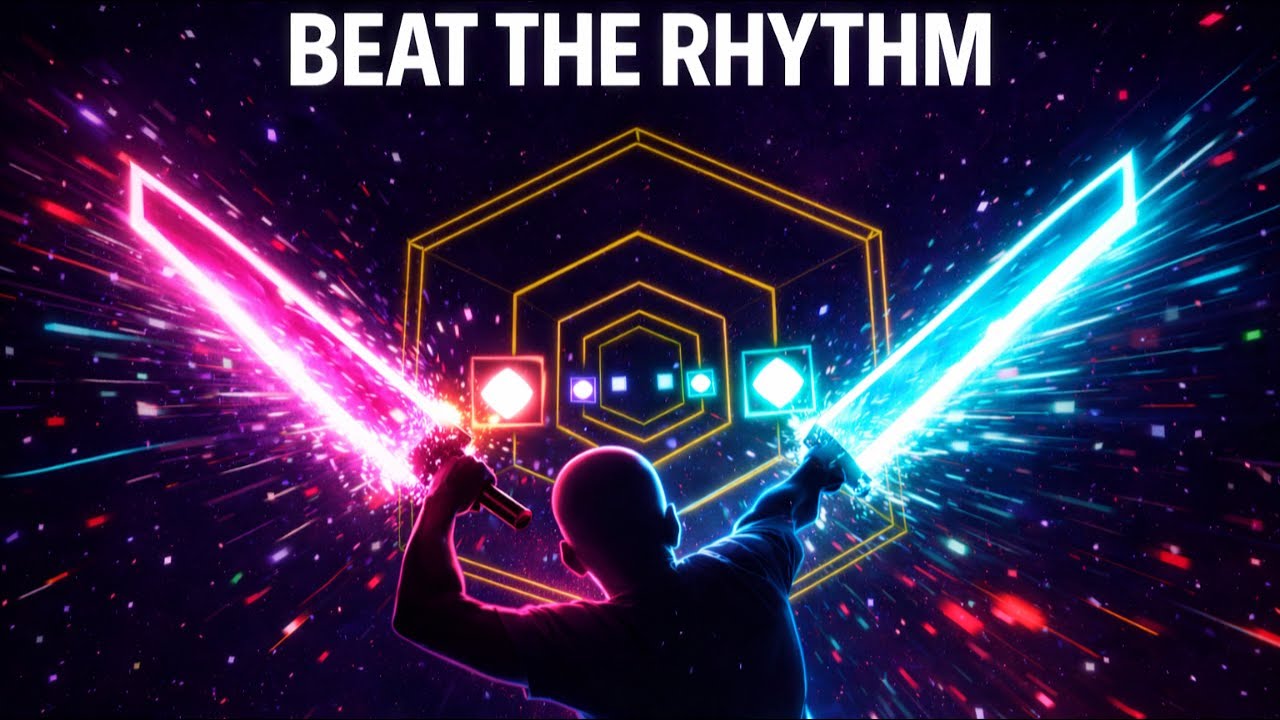 BEAT SABER Immersive Interactive Warm-Up | Full Body Cardio Rhythm