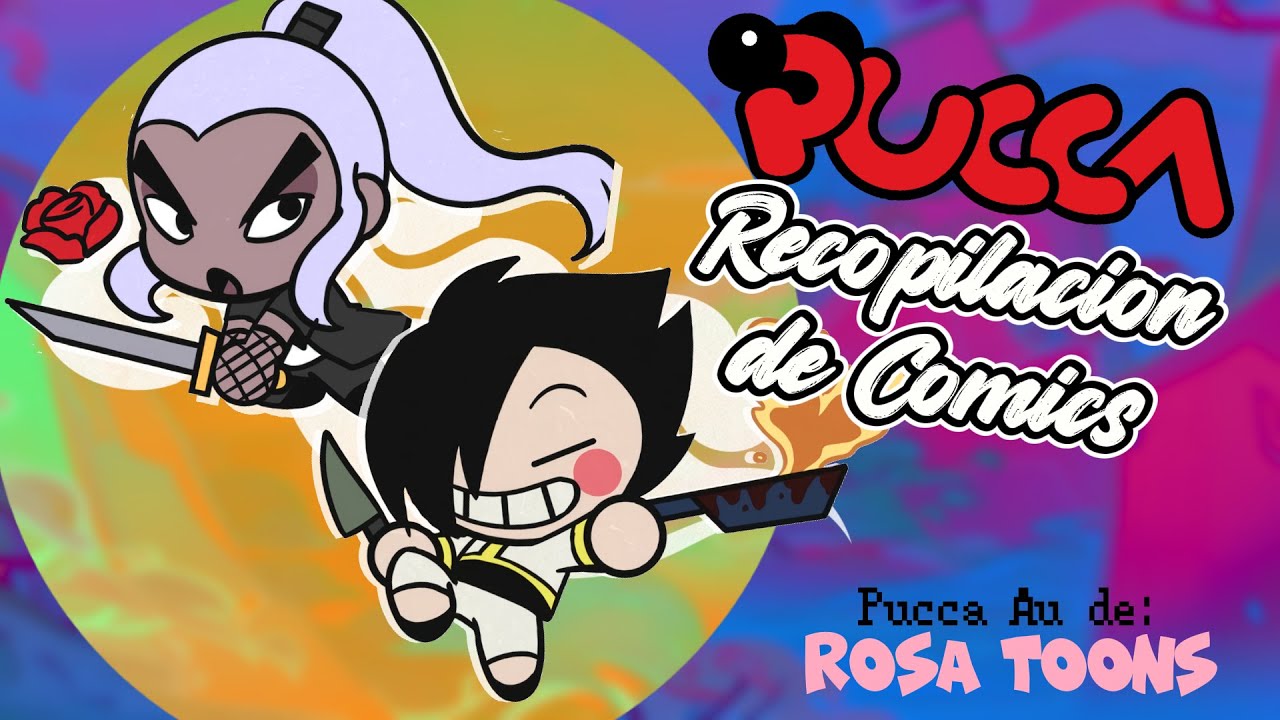 Recopilación de Comics Pucca AU Rosatoons (Fandub español)