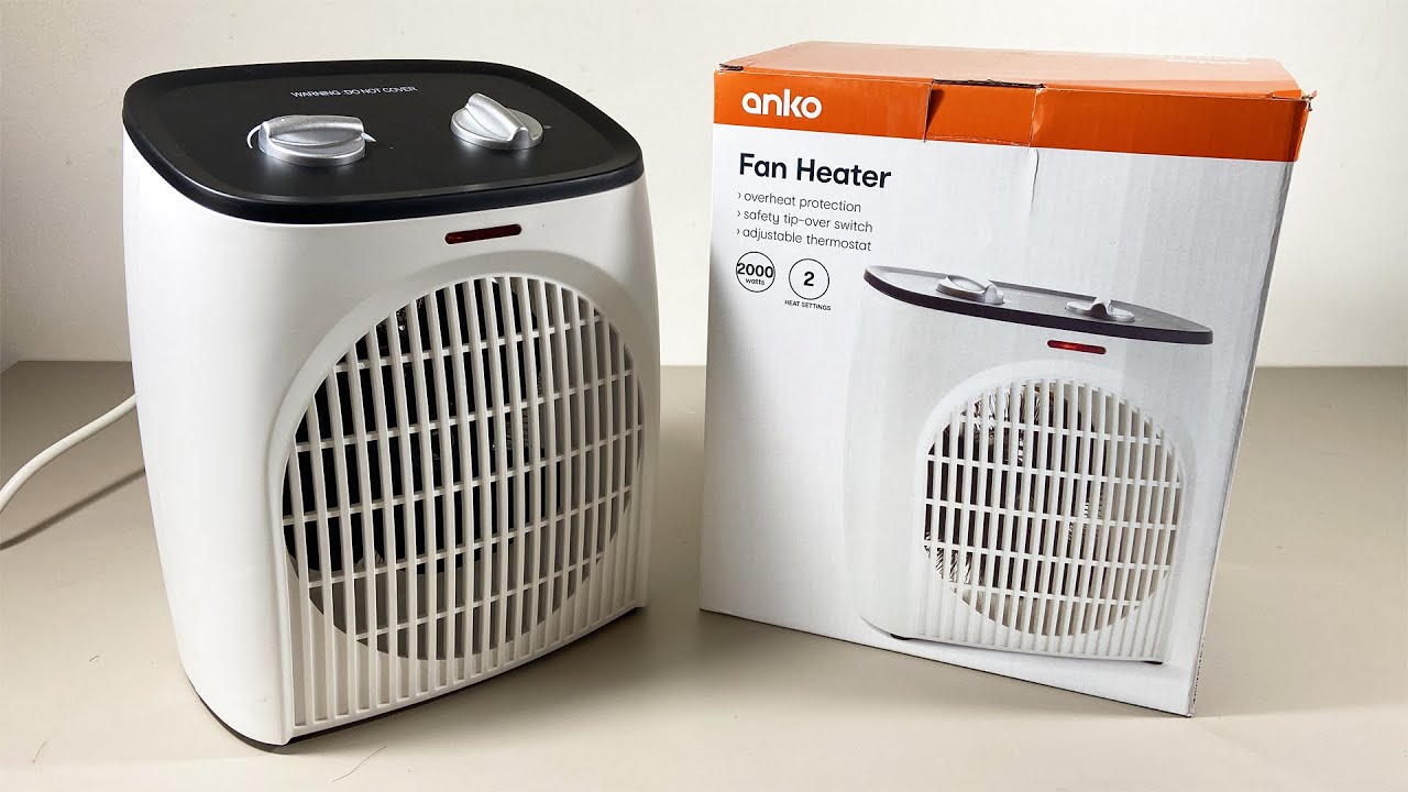 Fan Heater 1800 - 2000W unboxing and review