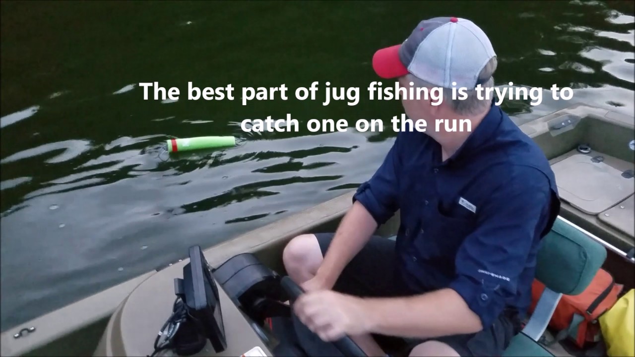 Yo Yo Reel Catching A Fish with a Jug Line
