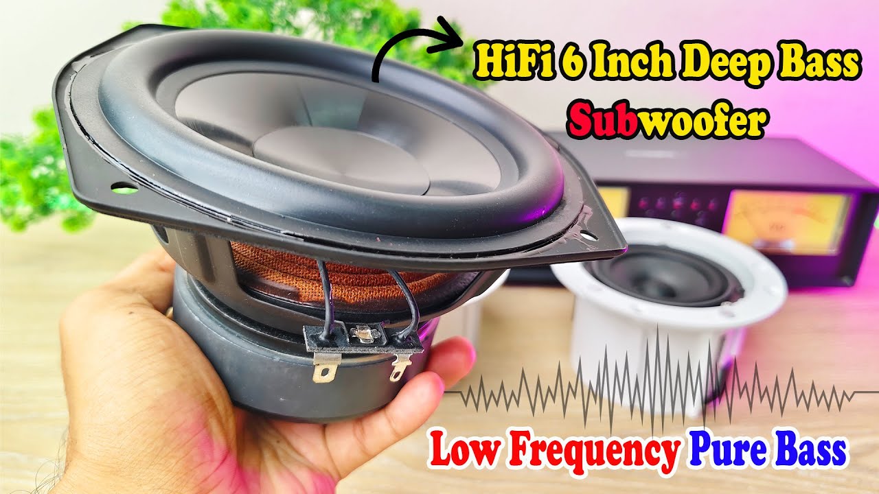 কম দামে সেরা Premium 6 inch Subwoofer | Skysound HK 6 Inch @voltechbd
