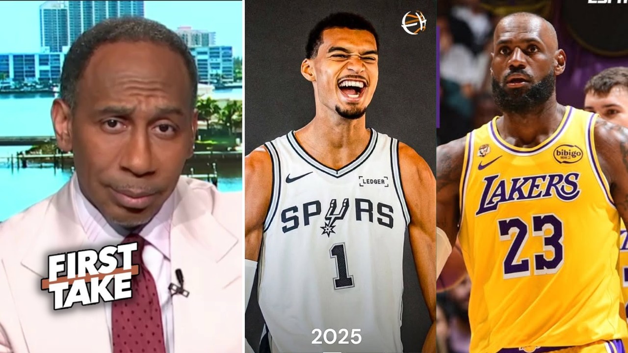 FIRST TAKE | Wemby will join GOAT convo next 30-yrs while LeBron passing Michael Jordan - Stephen A.