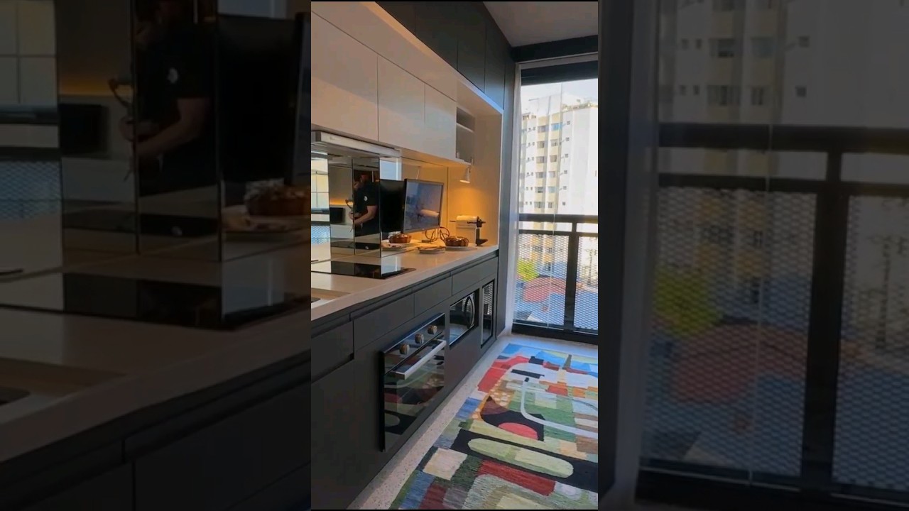 Tour ap&ecirc; MODERNO, estilo LOFT de 32m&sup2;! #GabyNaSuaCasa #arquitetura  #loft