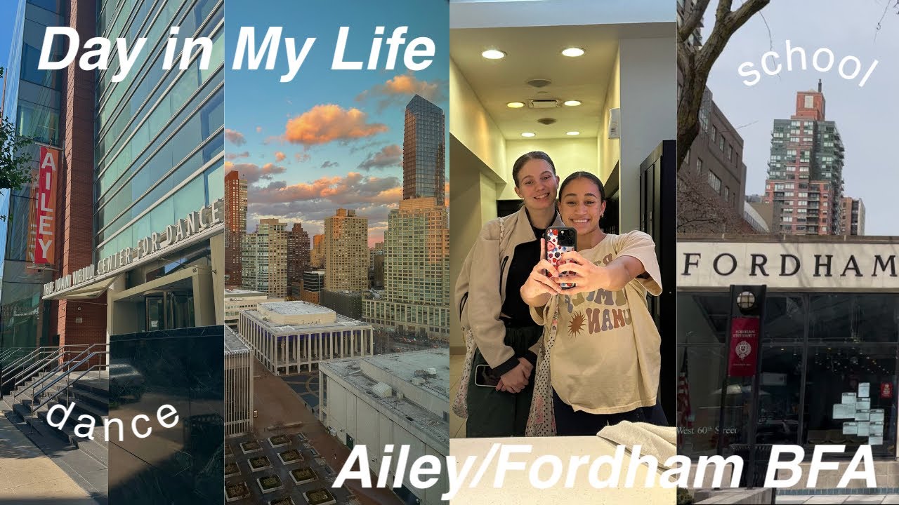 Day in My Life as an Ailey/Fordham BFA Student *freshman yr*