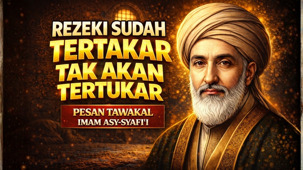 BERHENTI MENGKHAWATIRKAN REZEKI‼️Nasihat Menyentuh Hati Imam Asy Syafi'i tentang Rezeki