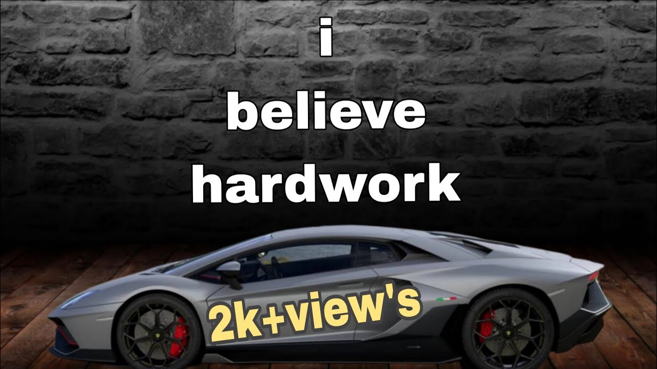 i believe hardwork || Musahib Samshah || prod- Spidey || Lyrical video  || 2025