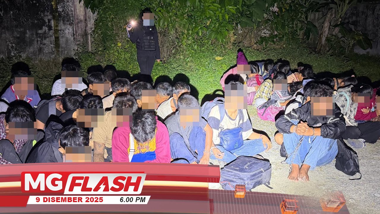 Mat Sero, Rakan Subahat Kena Cekup, Bawa 35 PATI Myanmar #MGFlash