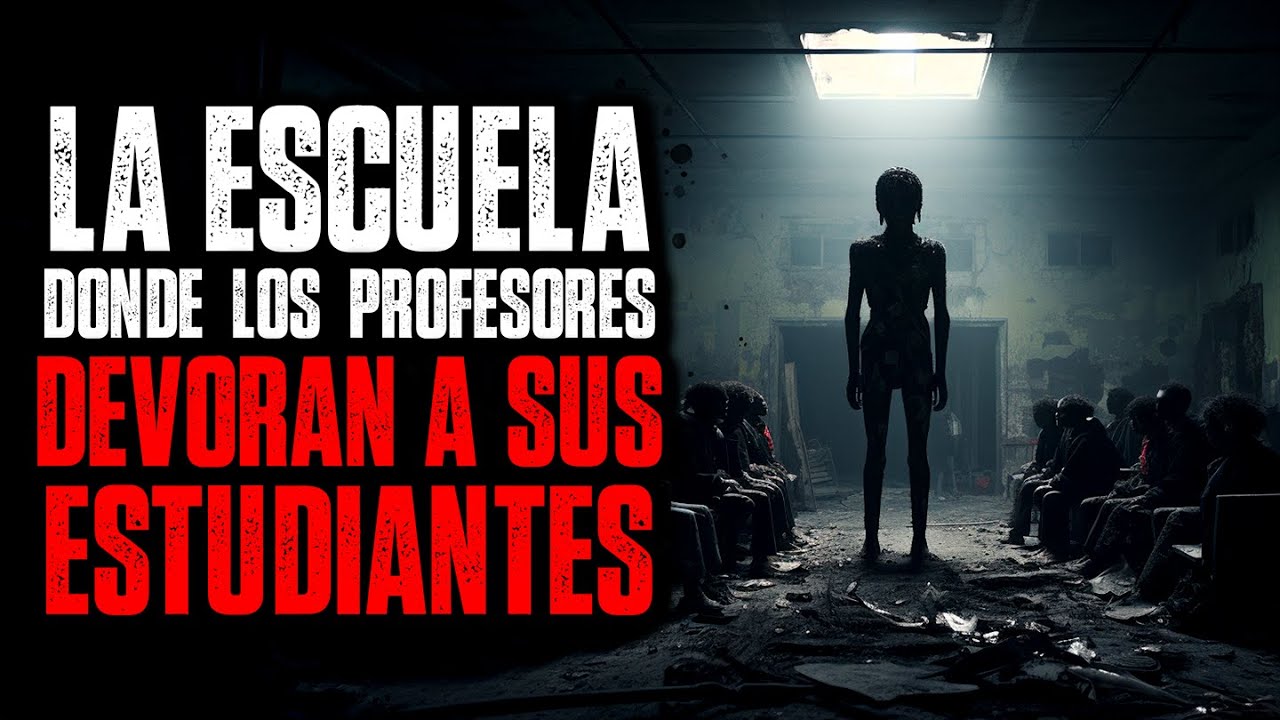 Creo que los profesores de mi escuela NO SON HUMANOS /  Creepypasta