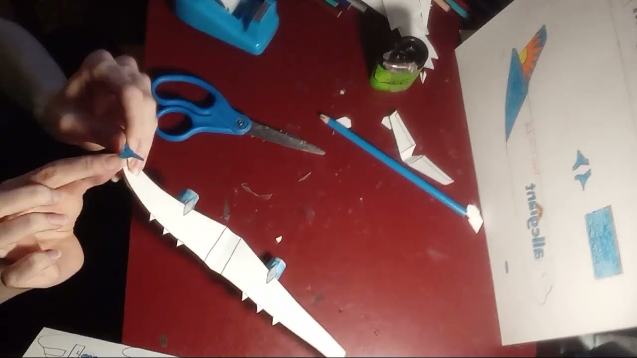 Making Allegiant Air Airbus A320-214 time lapse 