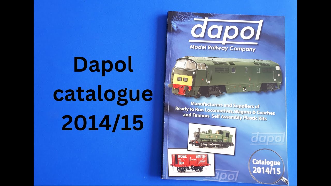 Dapol 2014 / 15 model railways catalogue full look through from Mangley Town