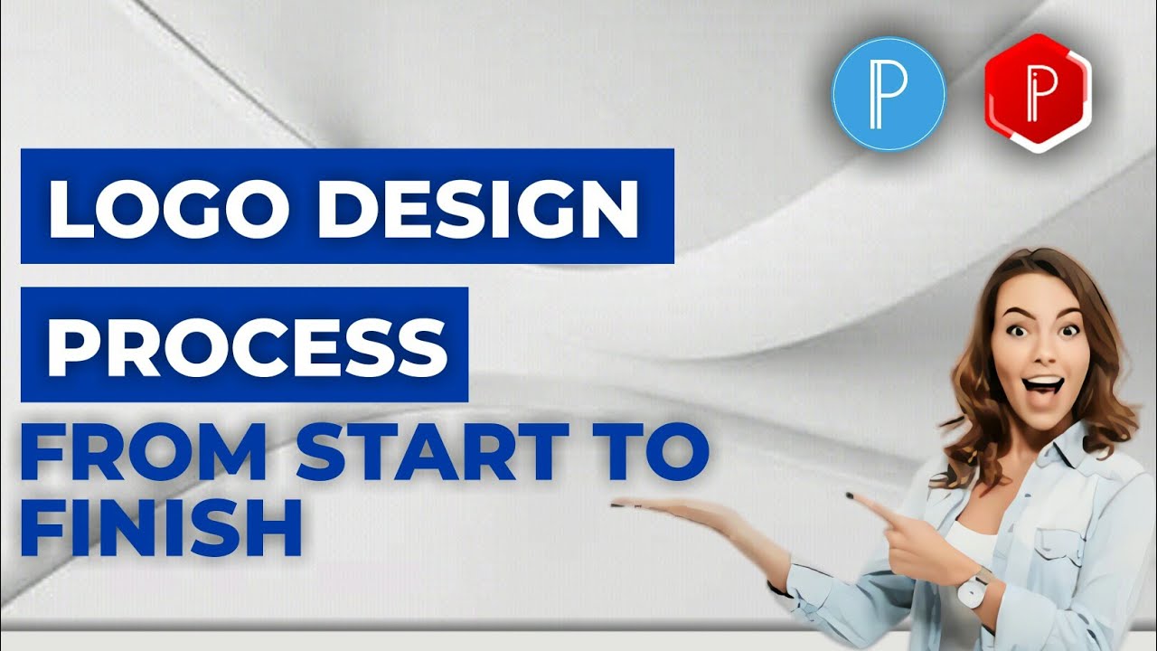 LOGO DESIGN PROCESS FROM START TO FINISH USING PIXELLAB