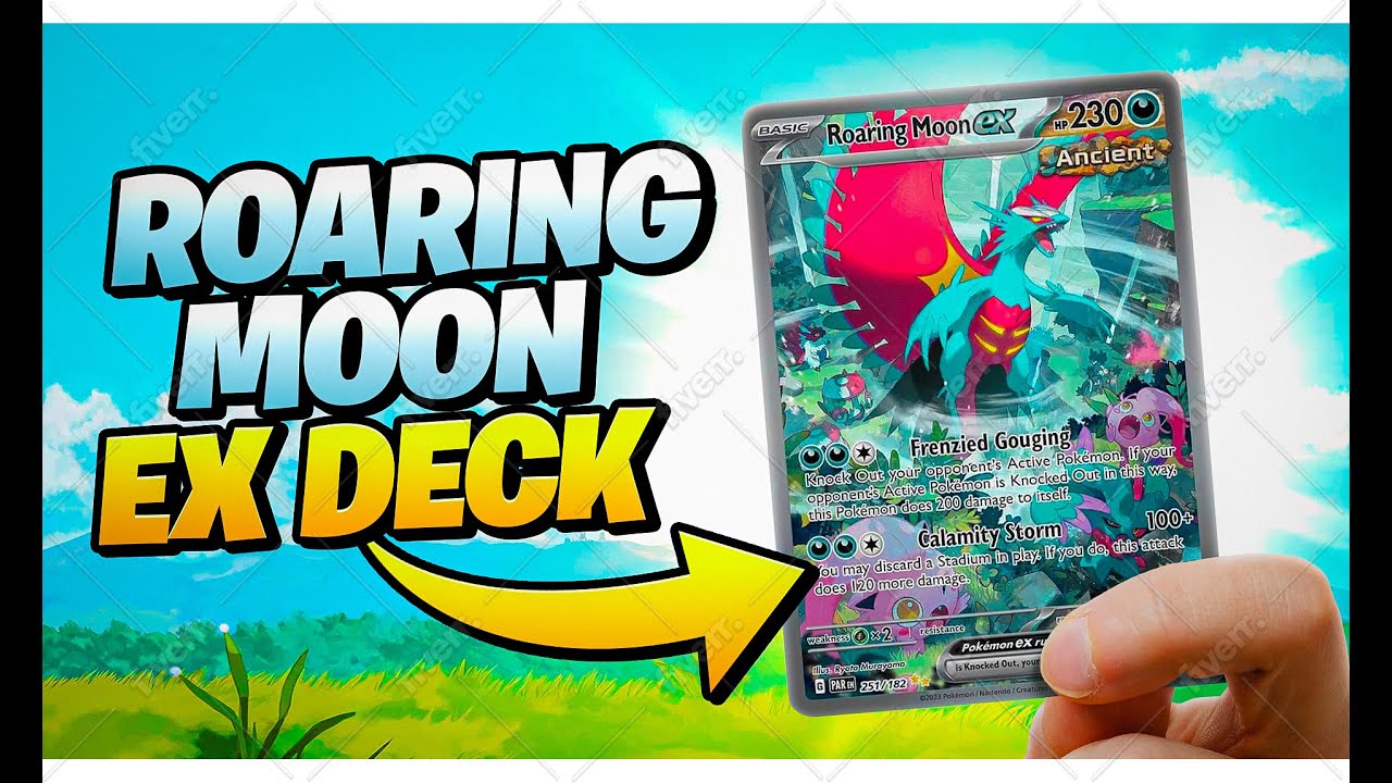 NEW Roaring Moon EX Deck is Actually INSANE!