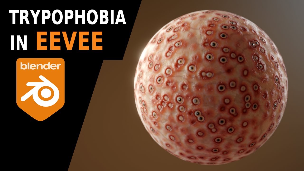 Trypophobia Shader in Blender Eevee