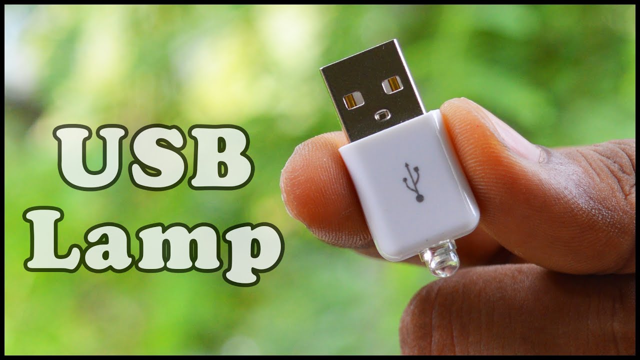 How to make a USB Led Light , DIY Mini LED Night Lamp