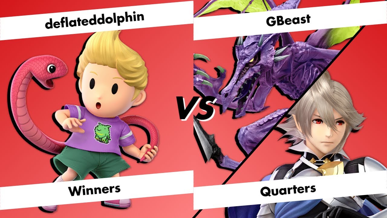 Calgary Monthly #18 Winners Quarters - deflateddolphin (Lucas) Vs. GBeast (Ridley/Corrin) Smash HDR