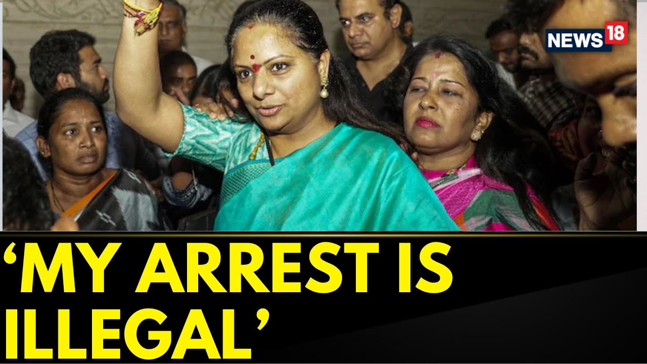 Delhi Liquor Scam | KCR's Daughter K Kavitha Produced In Delhi Court, Calls Her Arrest 'Illegal'
