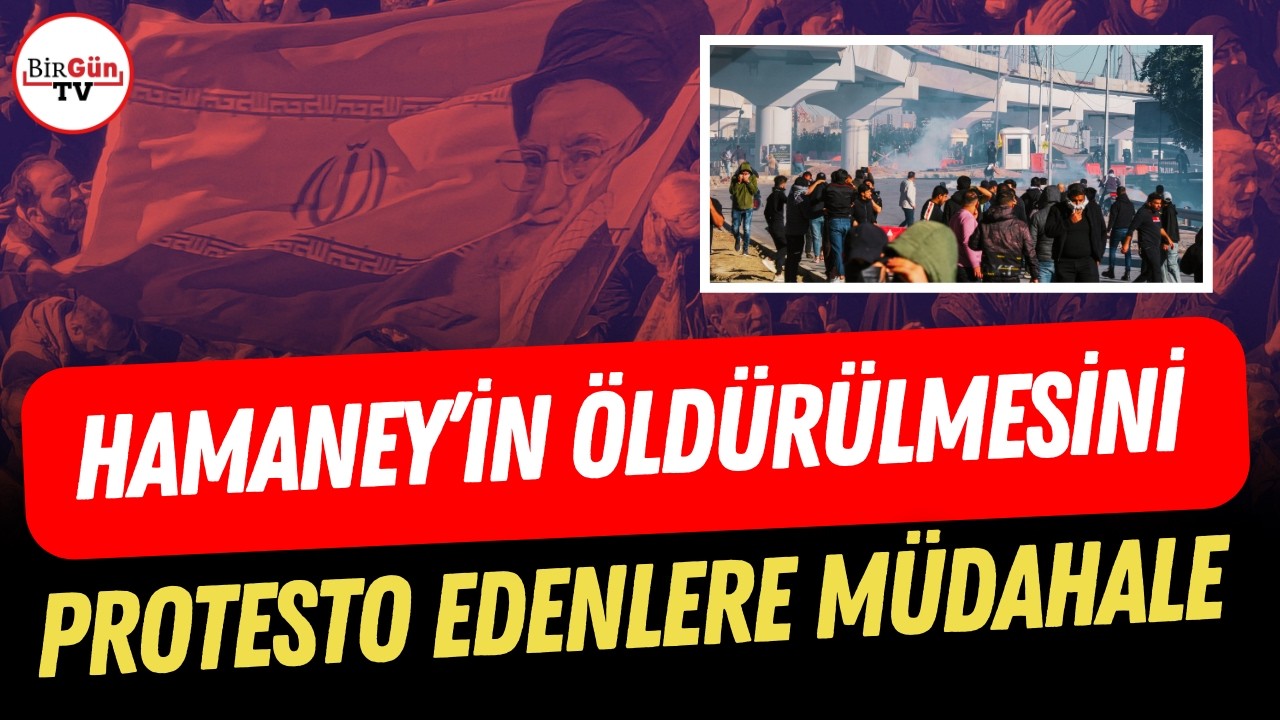 Hamaney’in öldürülmesini protesto edenlere Bağdat'ta müdahale I O anlar böyle görüntülendi