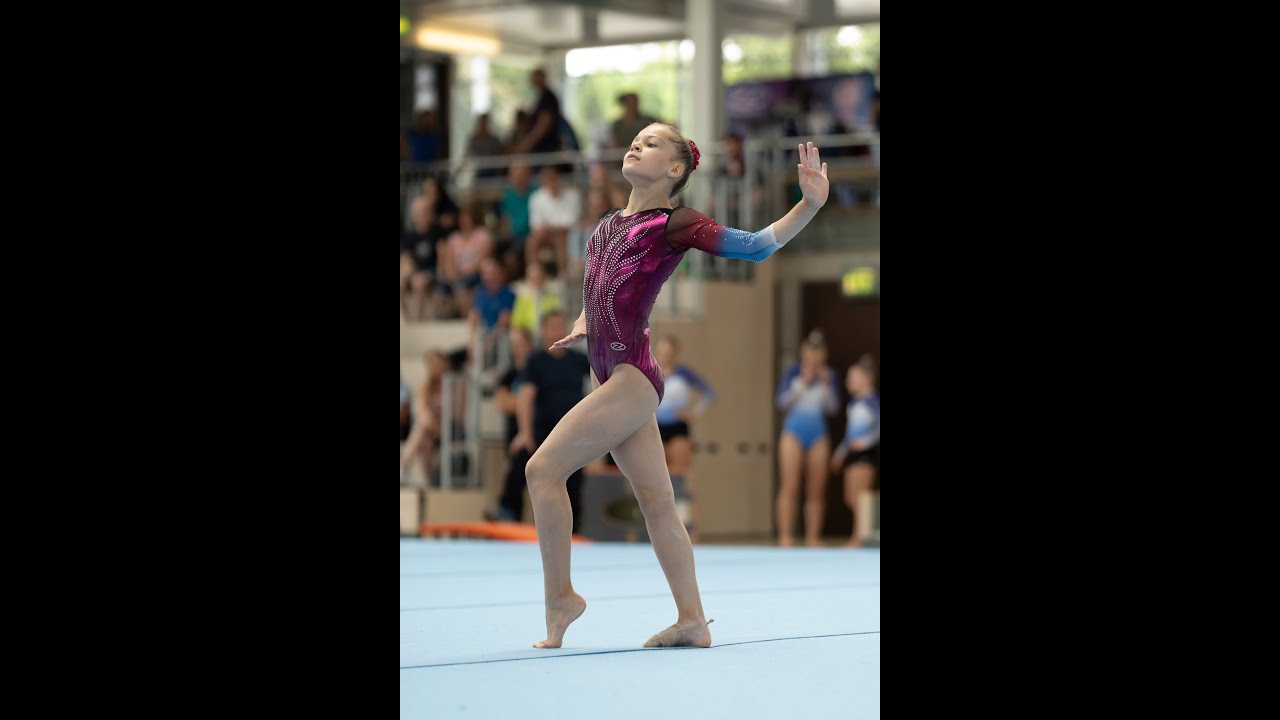 Johanna Schuberth 2. Bundesliga Turnen 2023 2. Wettkampf in Kirchheim-Teck