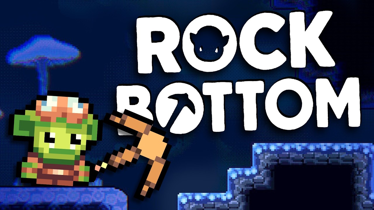 MINE DEEPER AND DEEPER WITH BIGGER BETTER GEAR! - ROCK BOTTOM