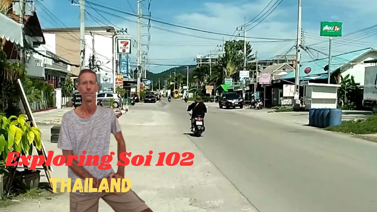 Exploring Soi 102 Thailand's Growing Fast. #travel #thailand #lifestyle