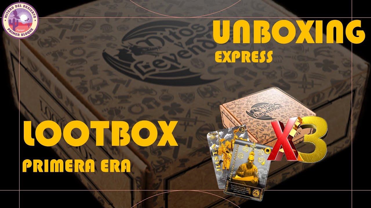 Unboxing Express | Lootbox Primera Era x3 | Spoiler: Estan brutales!!