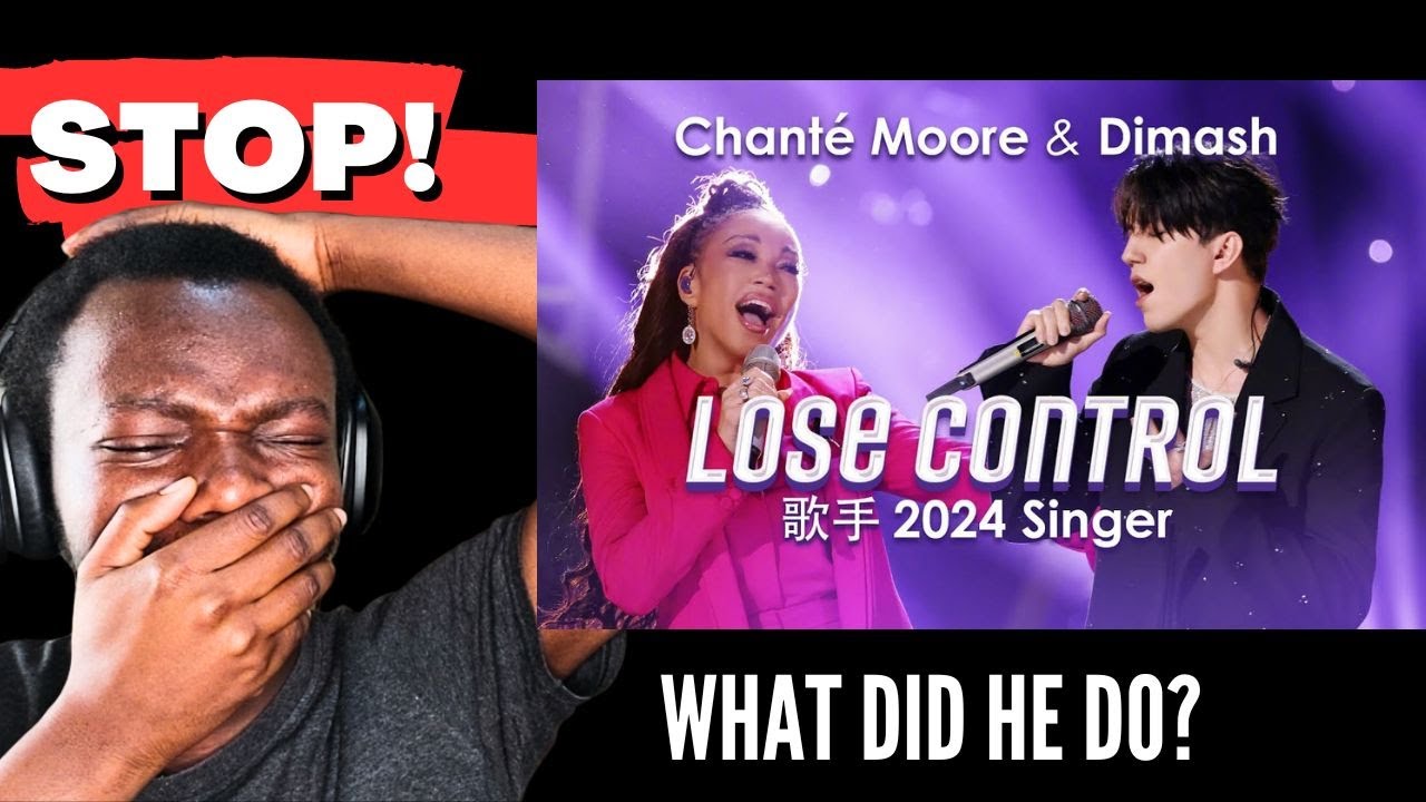 UNBELIEVABLE! Dimash & Chanté Moore 《Lose Control》| Reaction