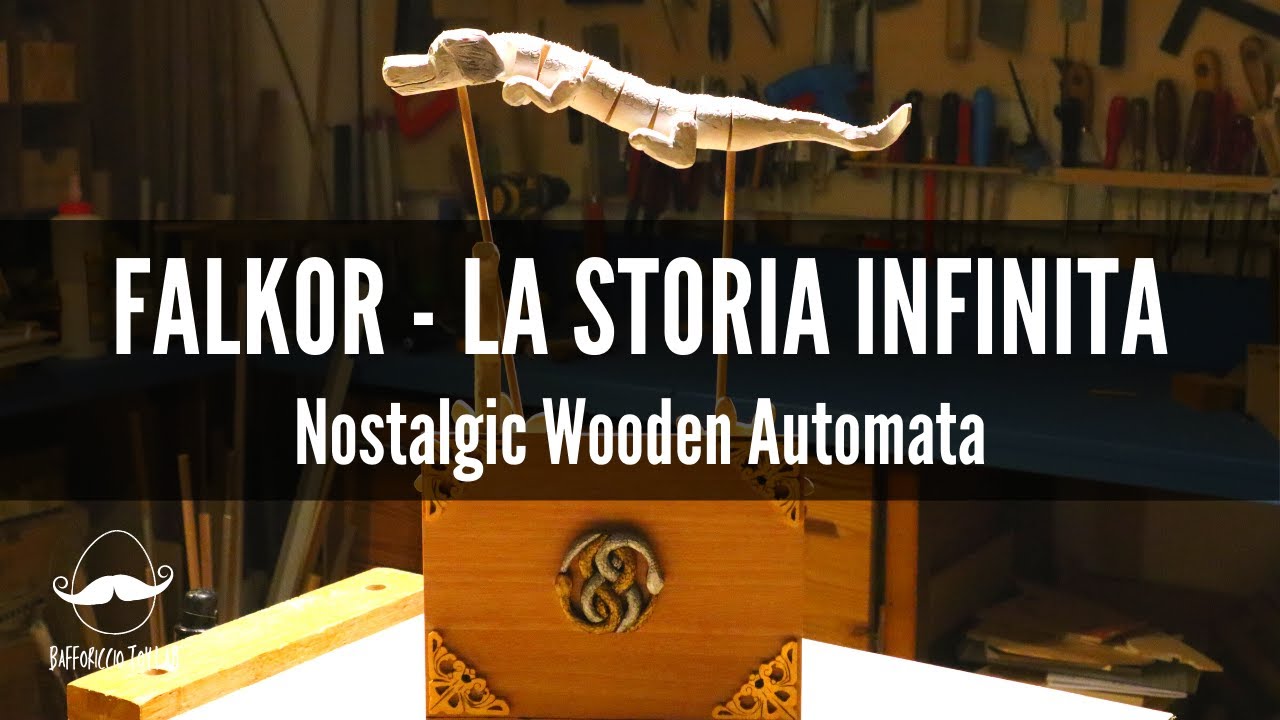 FALKOR - LA STORIA INFINITA - AUTOMATA - the Neverending story - FUCUR - Wooden Automata
