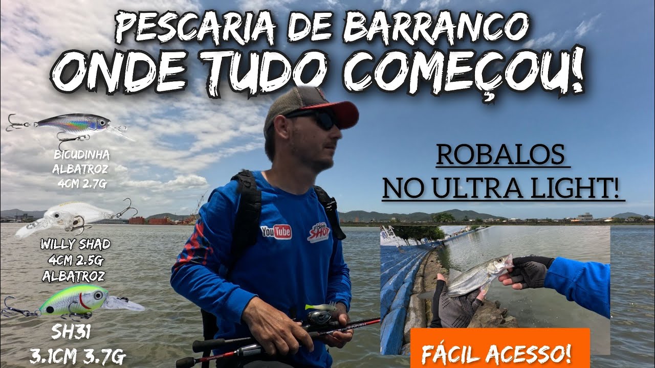 ROBALO DE BARRANCO, MTO PEIXE COM ACESSO FÁCIL PARA TODOS. 