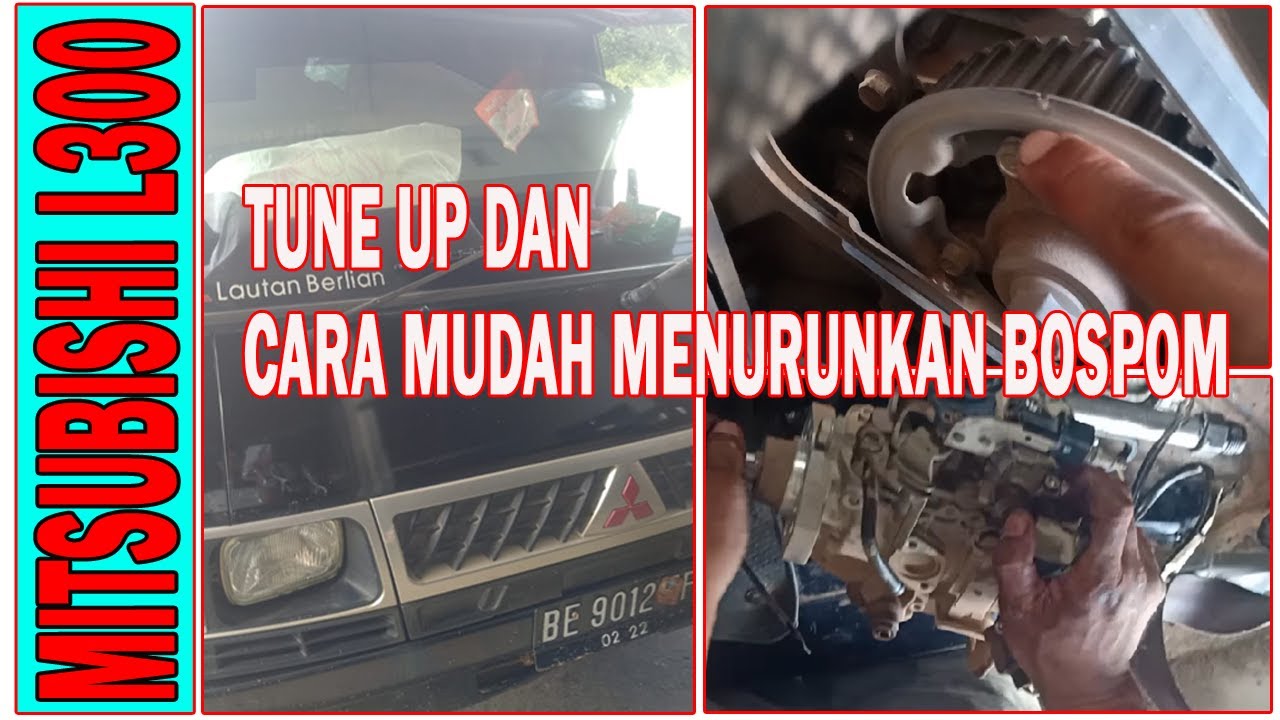 Tune Up L300 Tenaga Lembek plus cara mudah menurunkan bospom