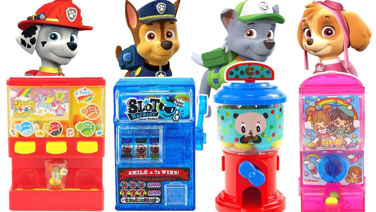 汪汪队糖果机变奇趣蛋汉堡车 Paw Patrol TOMICA CARS surprise eggs