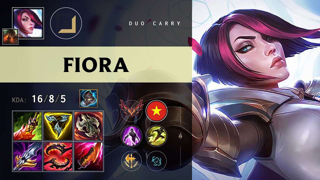Fiora ADC vs Ziggs - VN Grandmaster Patch 26.14