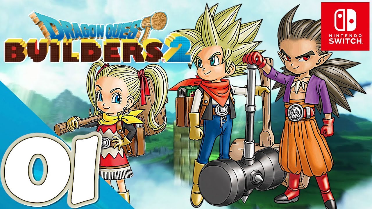 Dragon Quest Builders 2 [Switch] - Gameplay Walkthrough Part 1 Prologue - No Commentary