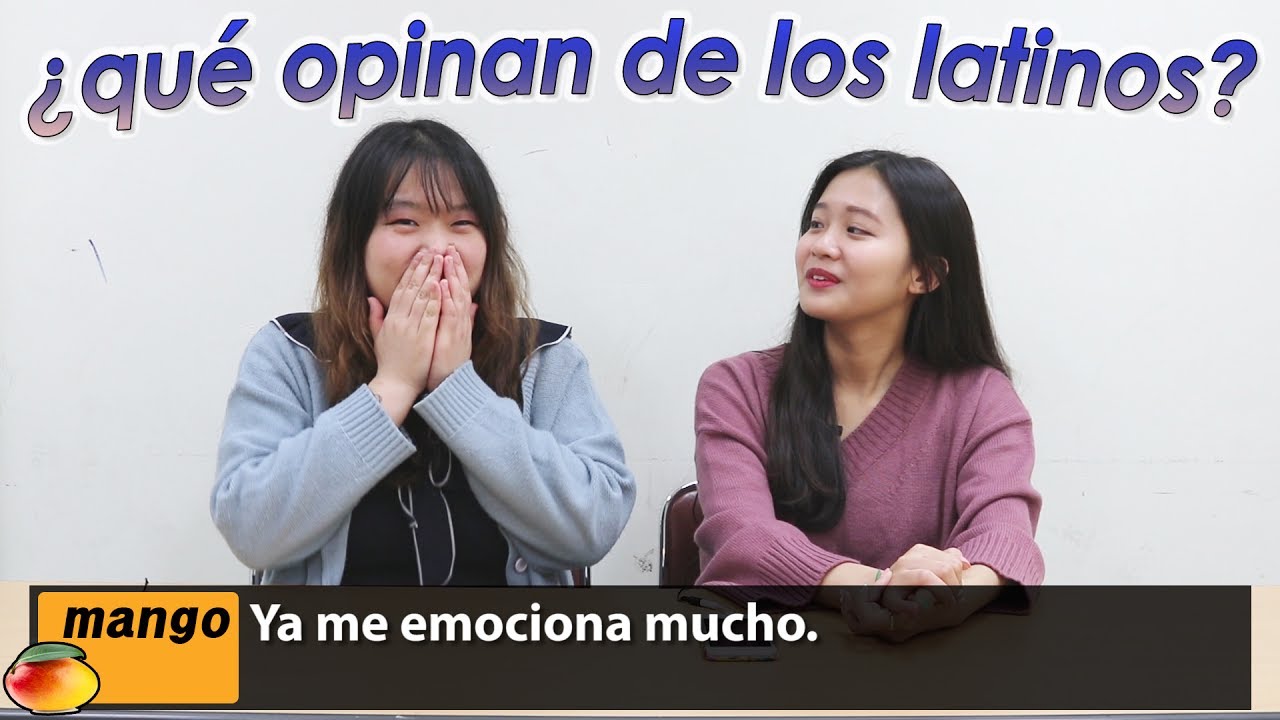 A las chicas coreanas les gustaría andar con los latinos como novios?│entrevista_coreanita