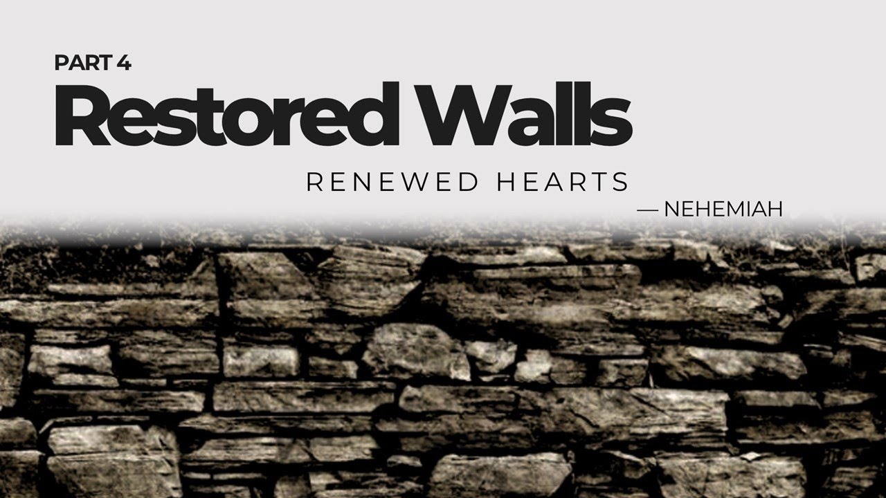 ENR | Terence Philips | 16 November 2025 | Restored Walls - Renewed Hearts