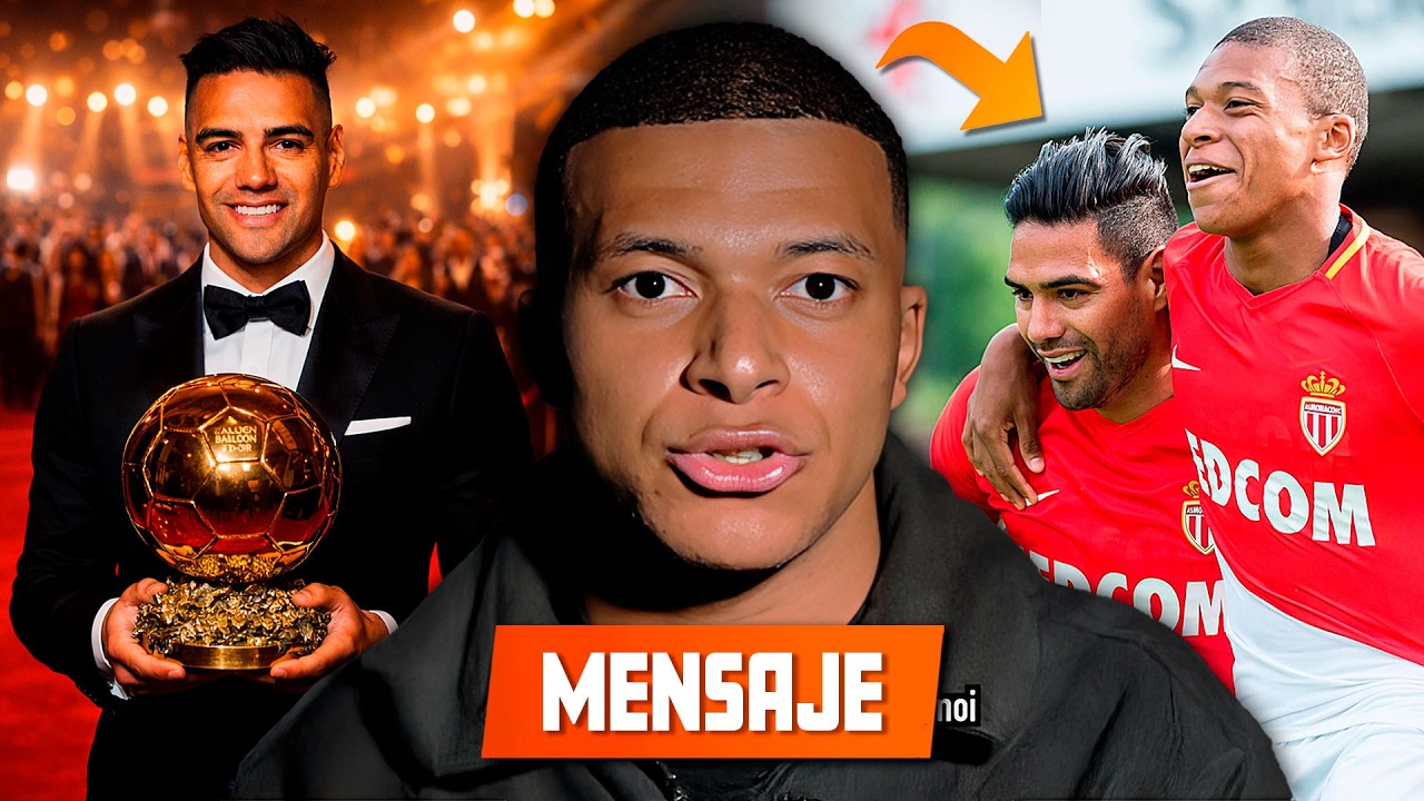 MBAPPÉ SORPRENDE a FALCAO CON ESTE MENSAJE NUNCA LO OLVIDARÁ l DECLARACIONES RADAMEL BALÓN de ORO