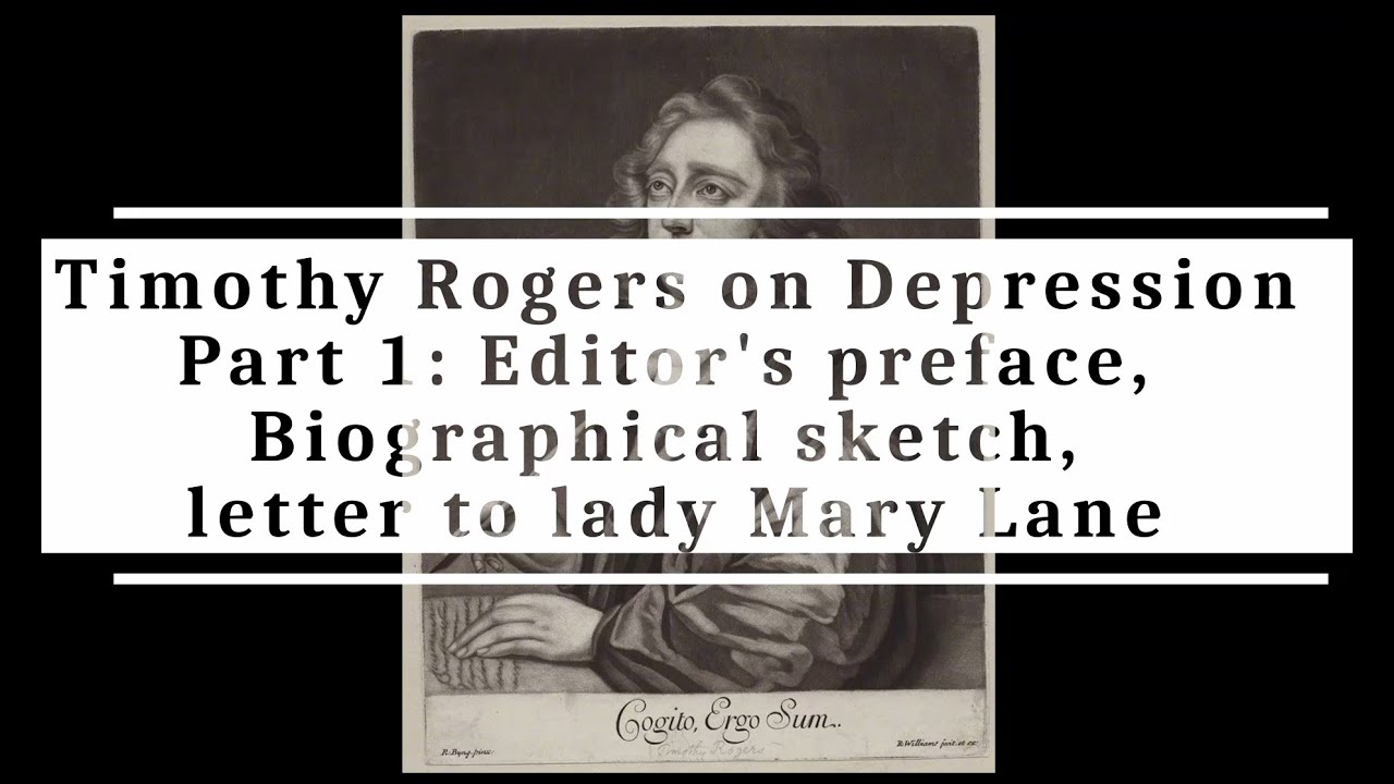 “The Disease of Melancholy” — Timothy Rogers | Puritan Insight on Depression