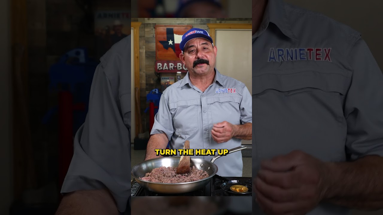 &iexcl;Carne molida para tacos con un toque chispeante! 🌮