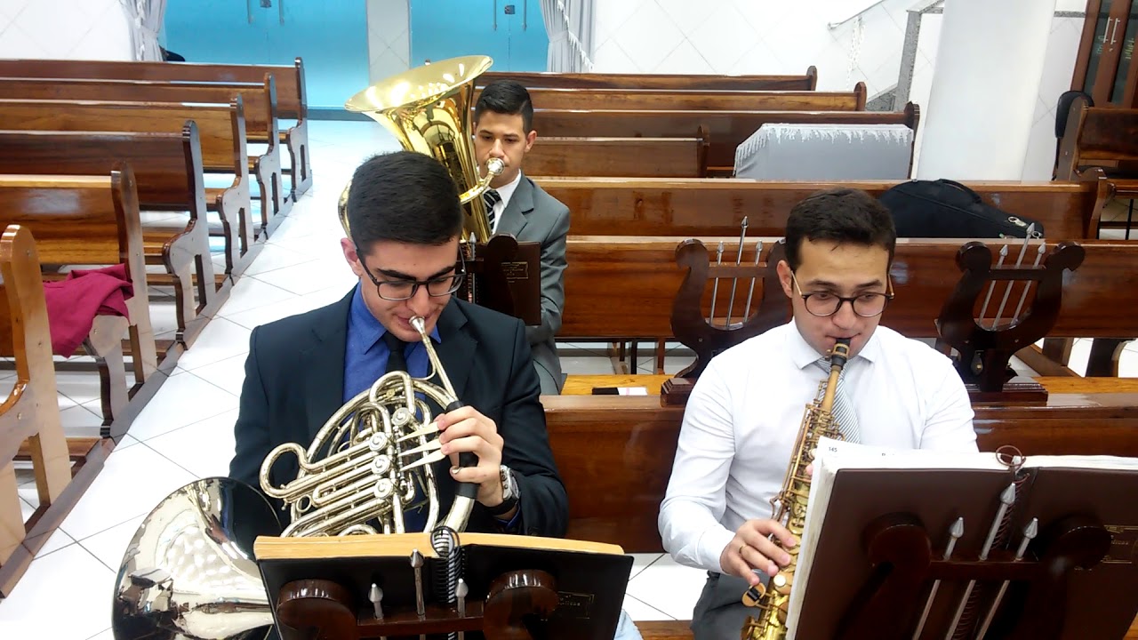 Hino 143 (CCB) - Sax Soprano, Trompa e Tuba