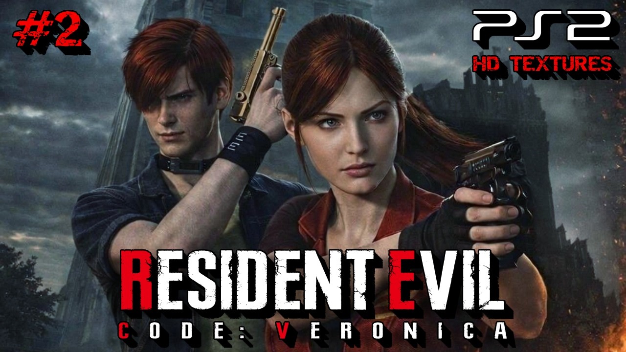 Resident Evil Code: Veronica (PlayStation 2, PS2) Прохождение | Часть 2