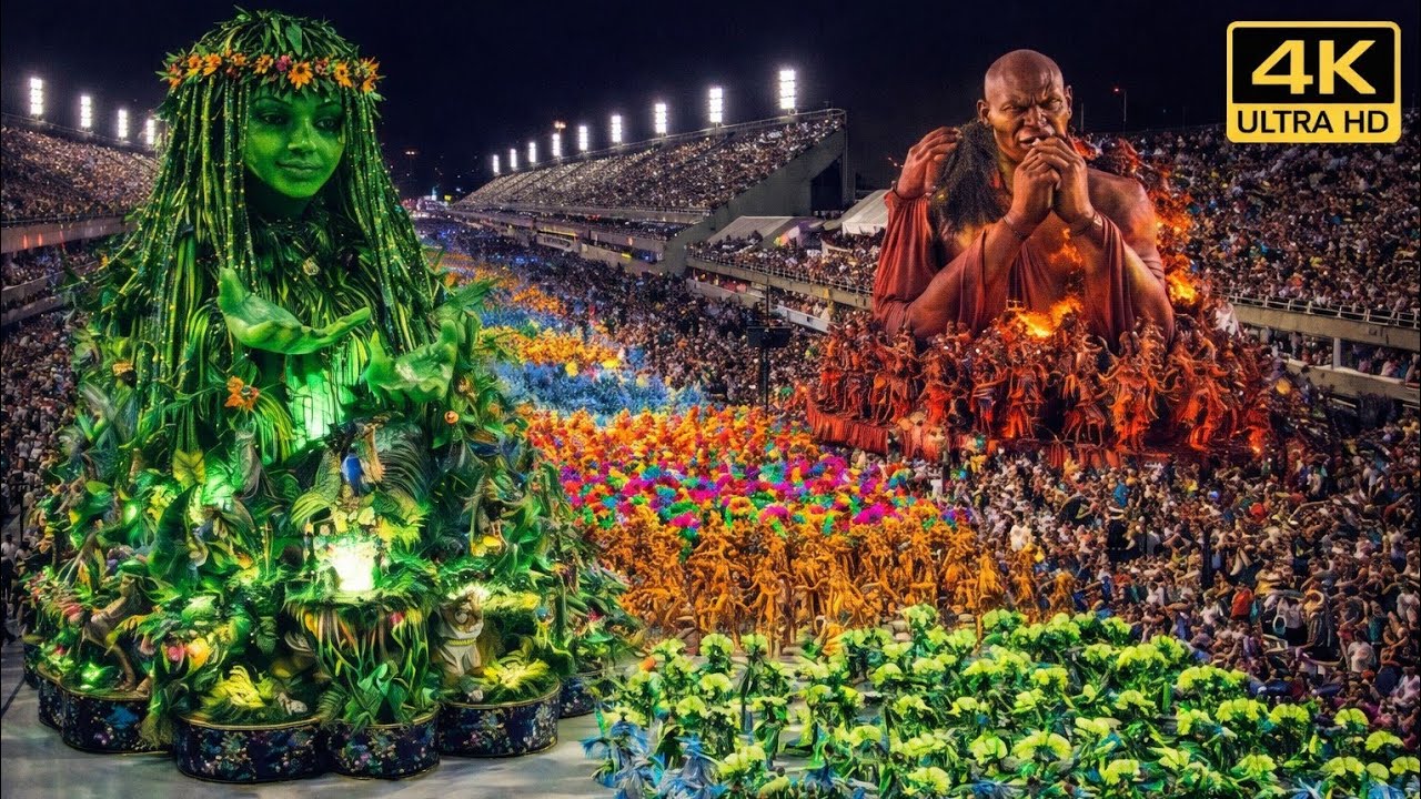 RIO CHAMPIONS PARADE 2026 LIVE 4k– Real Night Samba Parade at Sambadrome | 