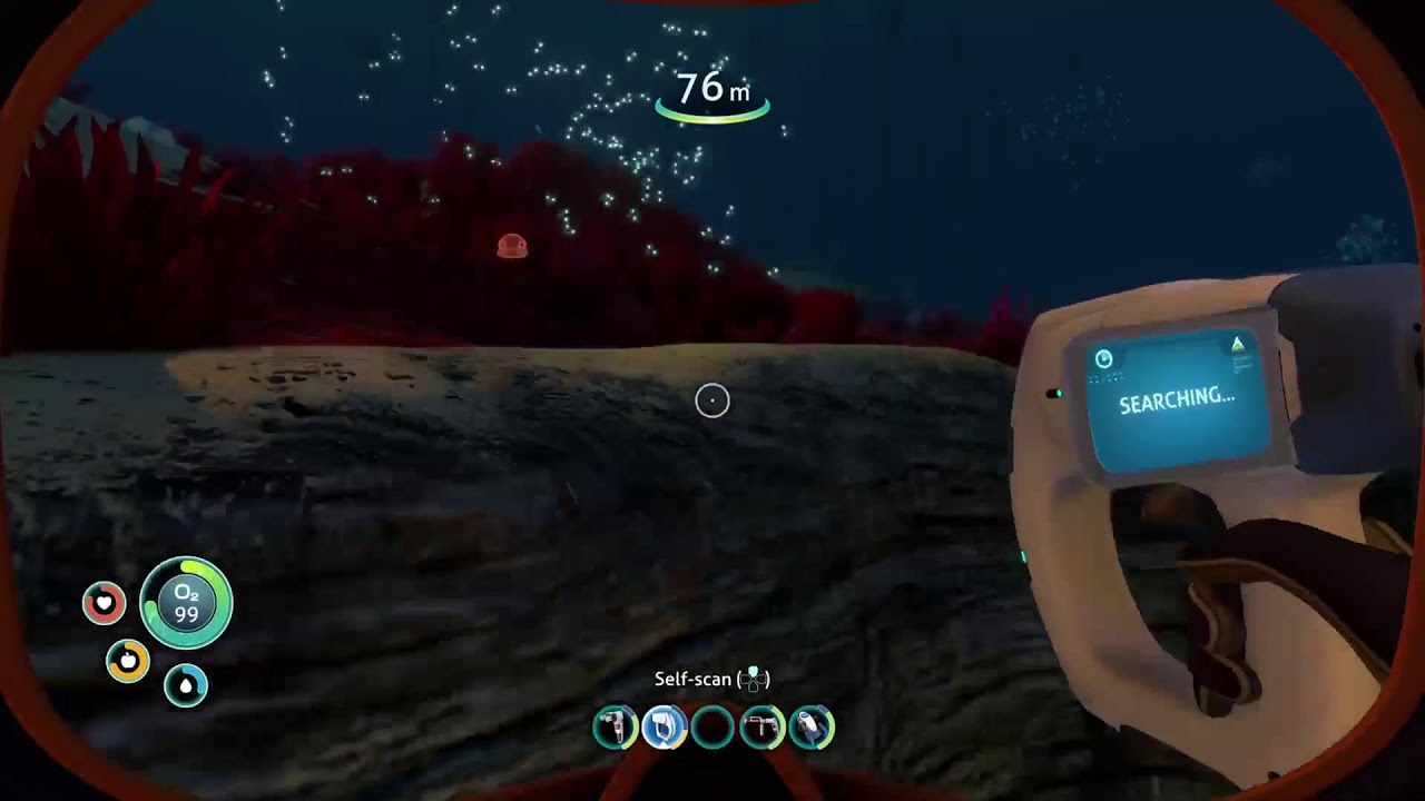 Playing subnautica