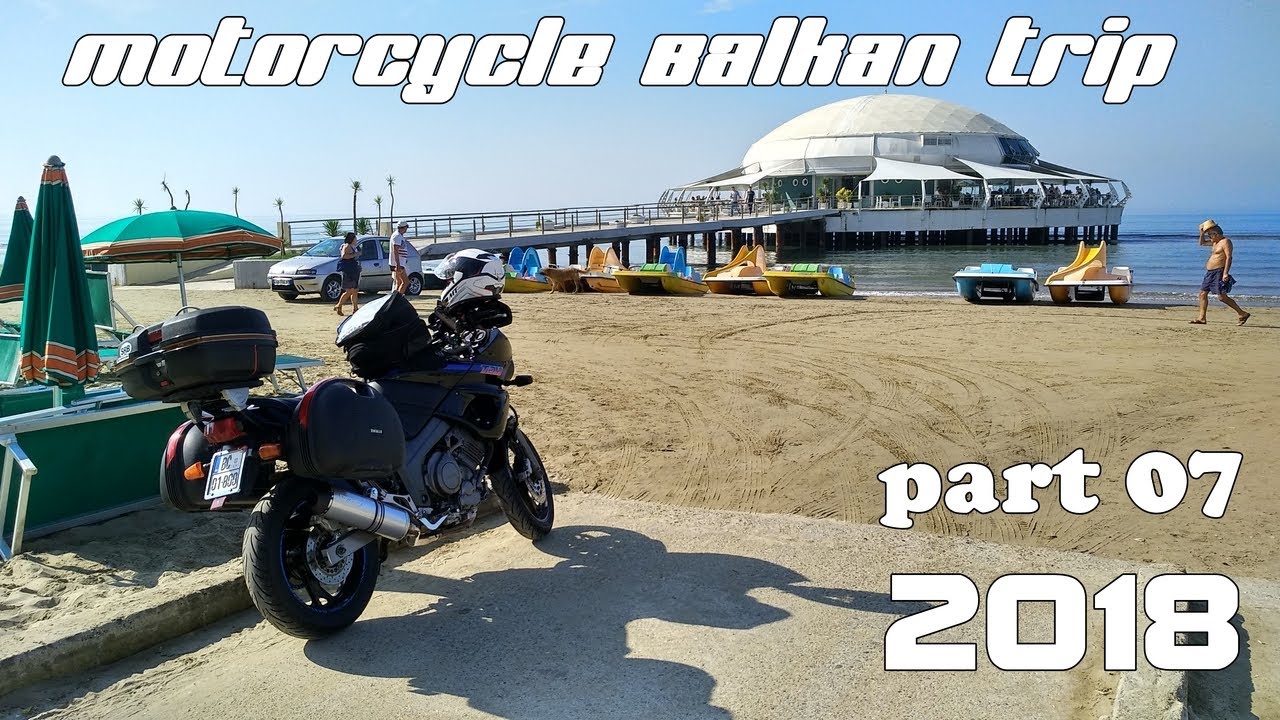 Albanija: Drač/Durrës (Skadar/Shkodër - Drač/Durrës)┃Moto tura - 7.deo | TDM850