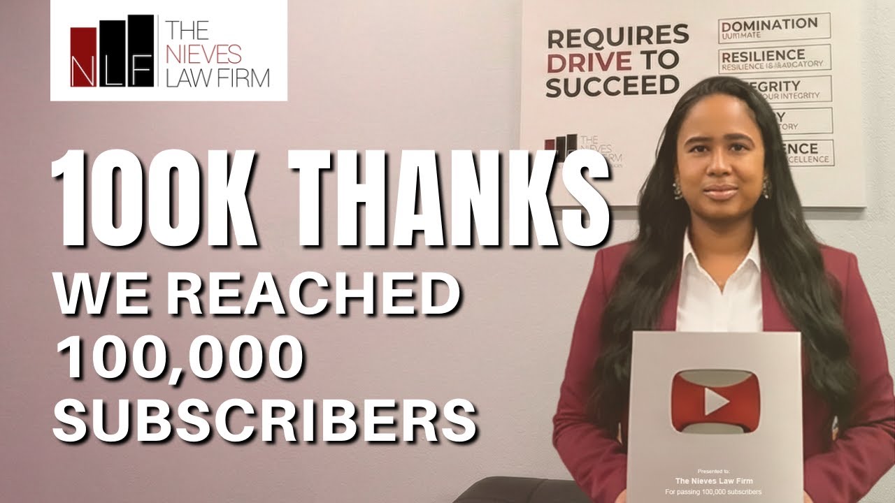 100 тысяч на YouTube | Как юридическая фирма Nieves создала сообщество юристов | Юридическая фирм...