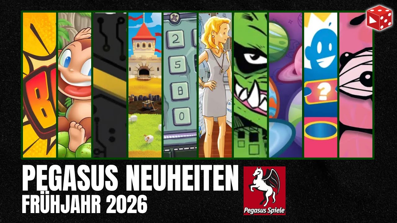 Endlich Infos zu den Neuheiten von Pegasus fürs Frühjahr 2026!
