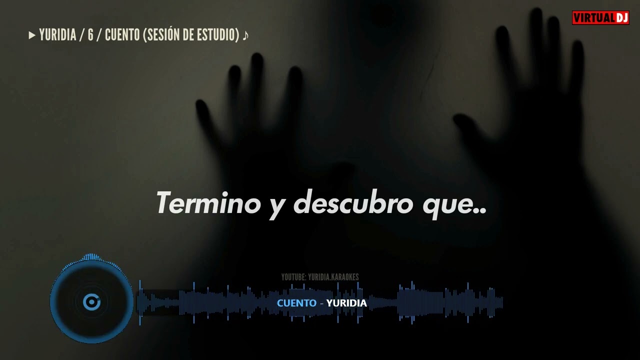 Cuento - Yuridia | Karaoke