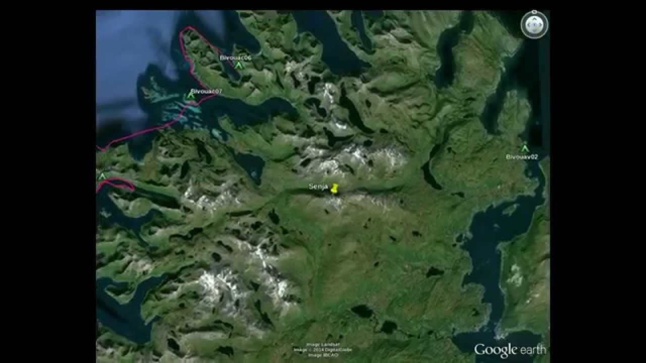 Circumnavigation SENJA en kayak de mer Norway 2013 part02